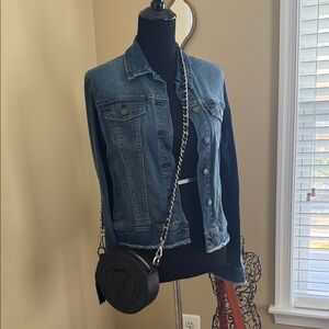 Valentino Black Circular Crossbody Bag